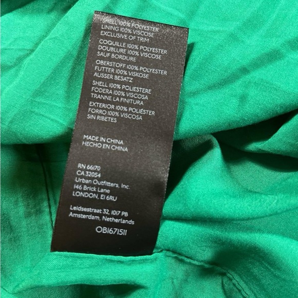 Anthropologie jewel-toned green maxi skirt - Picture 7 of 7